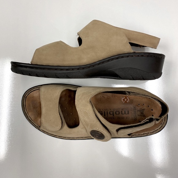 MEPHISTO mobils AIR RELAX women’s genuine leather sandals, Beige 39EU/ U… - Picture 1 of 16